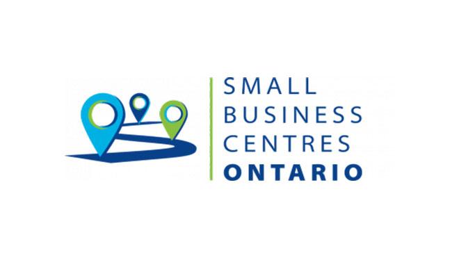 Logo | Text: SMALL BUSINESS CENTRES ONTARIO