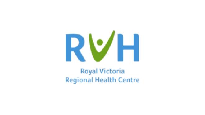 Royal Victoria Regional Health Centre logo.